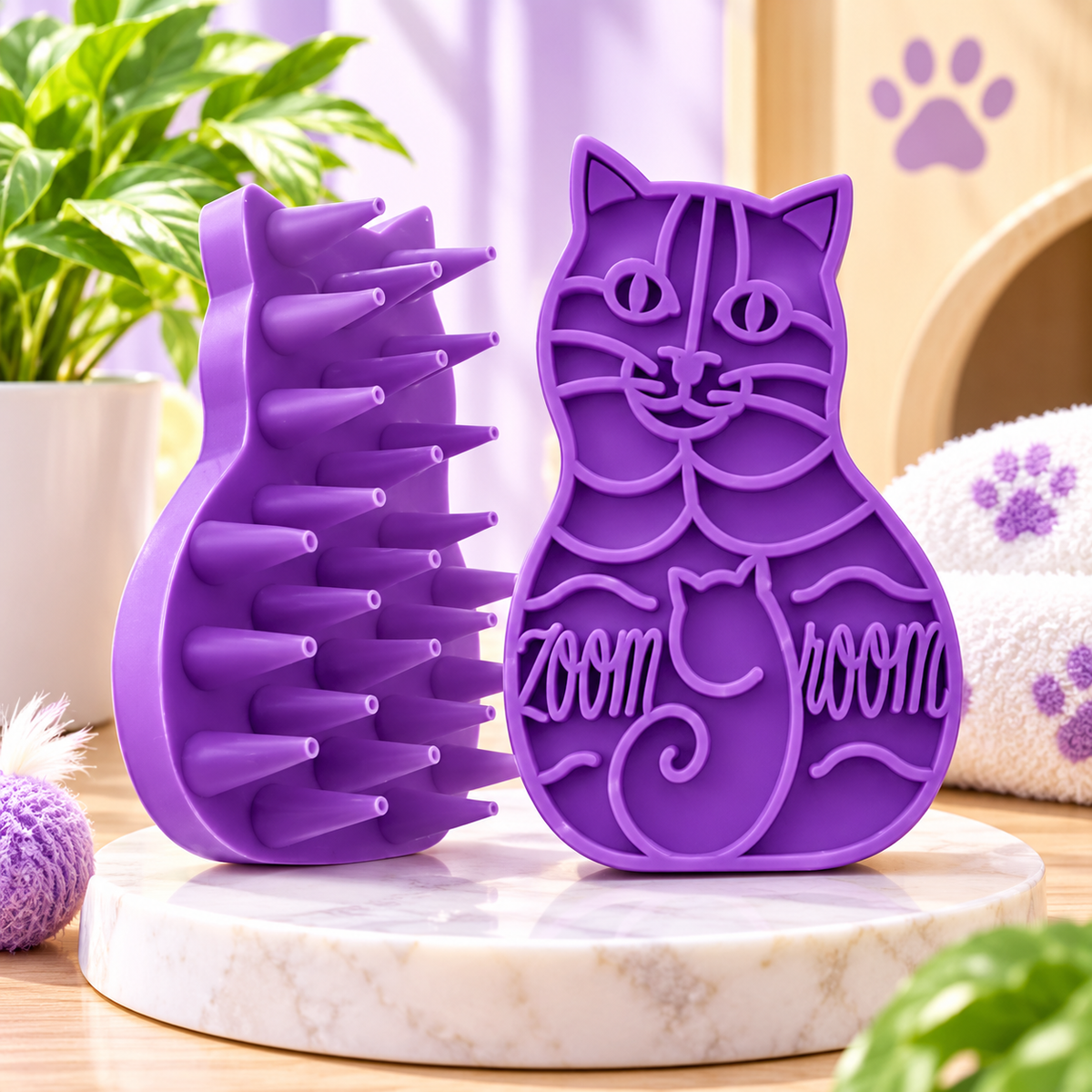 DreamNest Cat Massage Grooming Brush