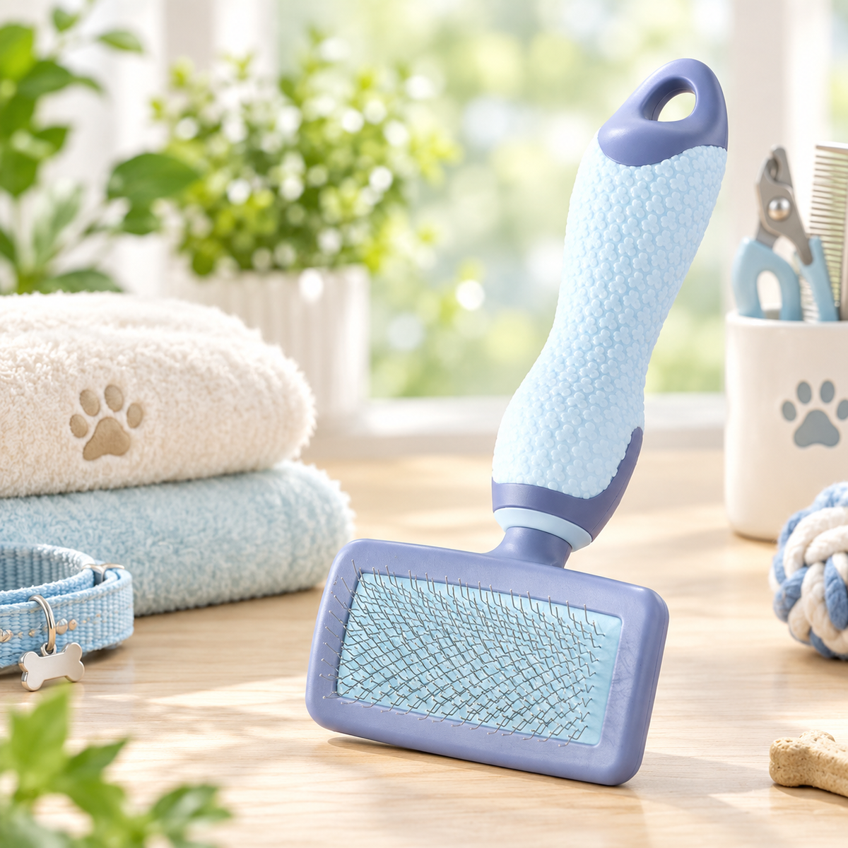 DreamNest Gentle Slicker Brush
