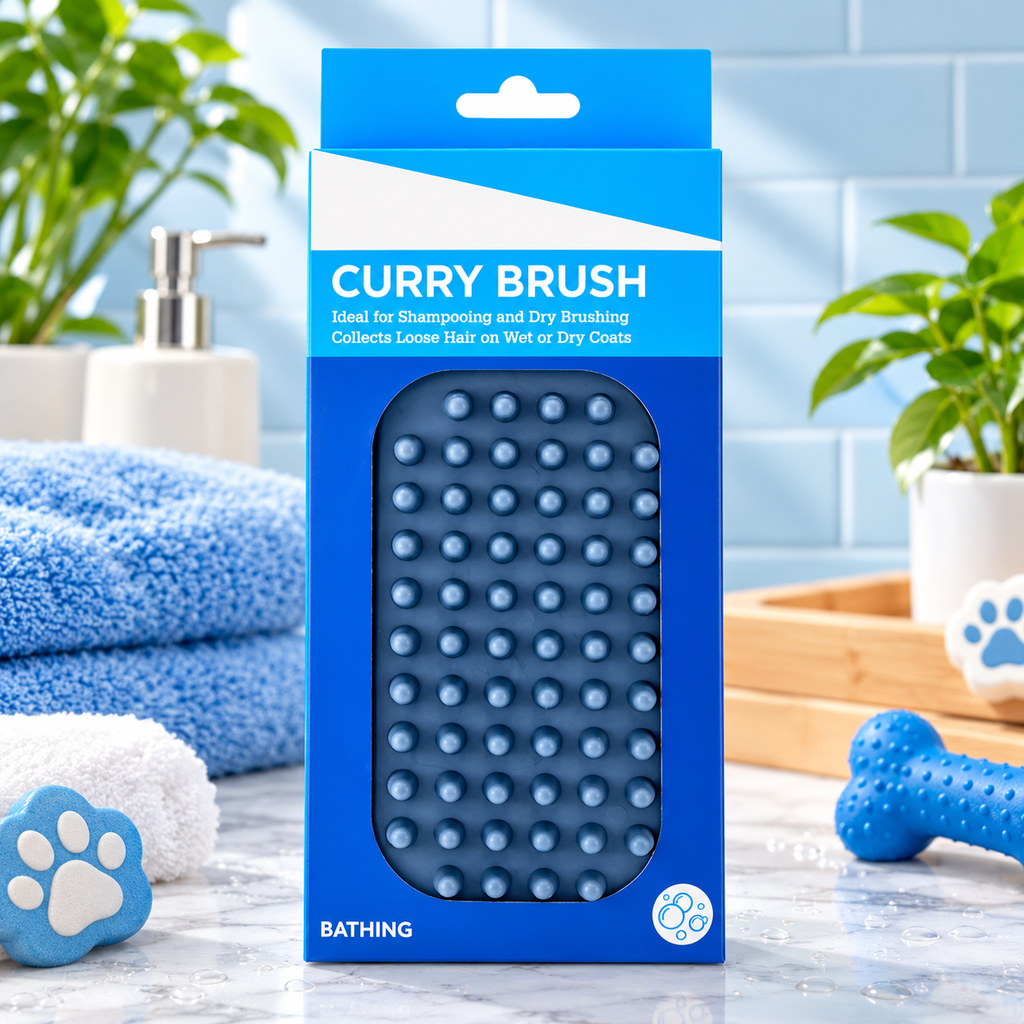 DreamNest Gentle Dog Bath Brush