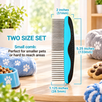 DreamNest Dual Size Pet Comb Set