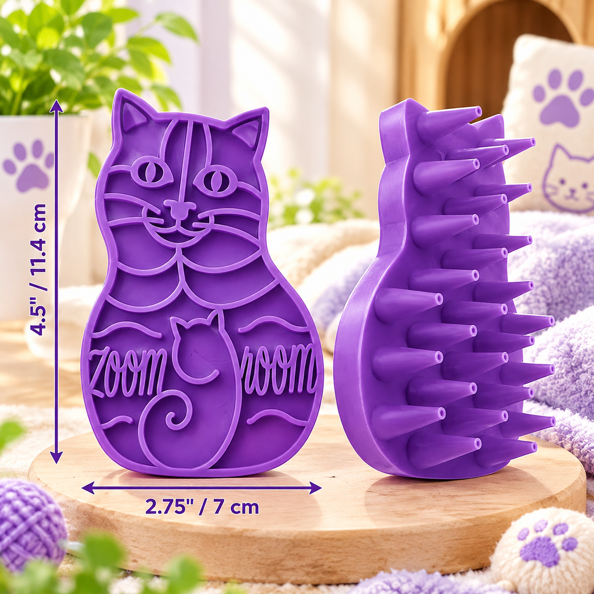 DreamNest Cat Massage Grooming Brush