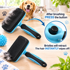 DreamNest Retractable Slicker Brush