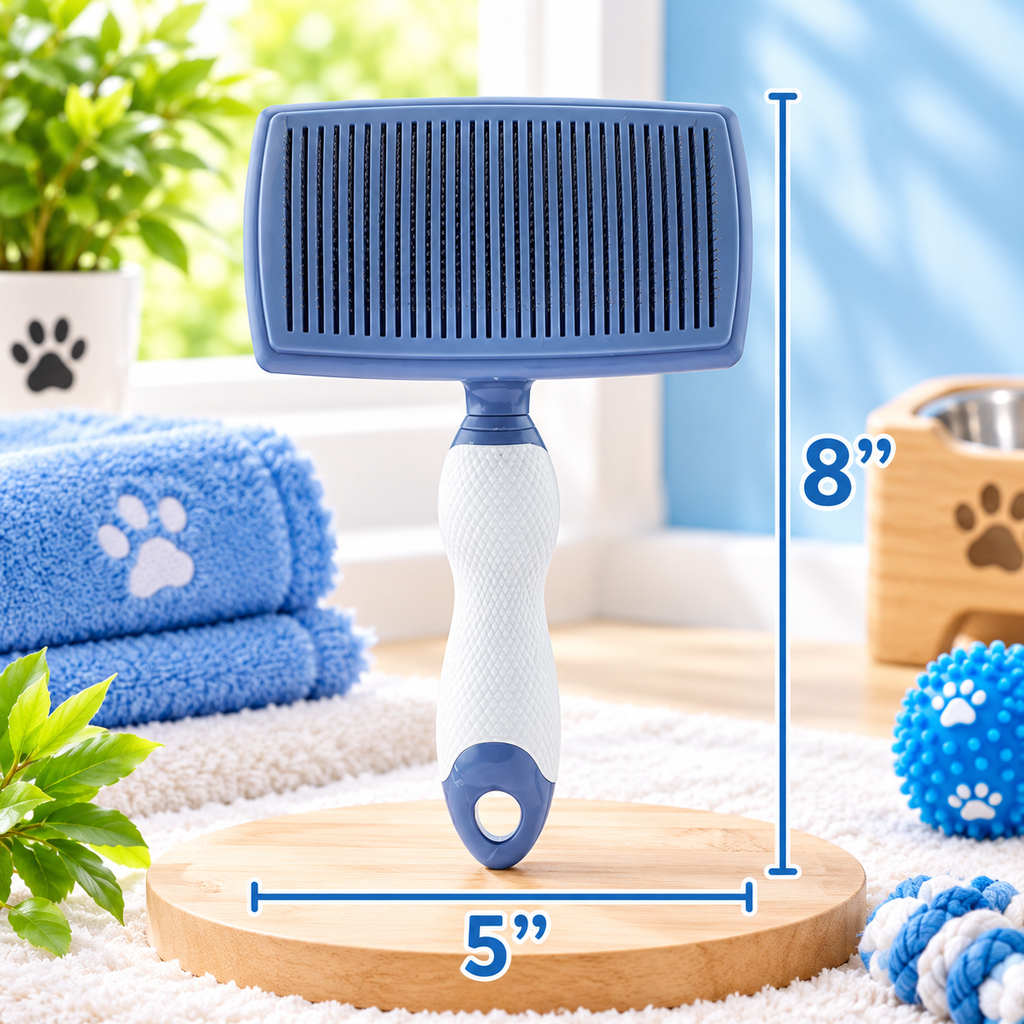 DreamNest Self Cleaning Slicker Brush