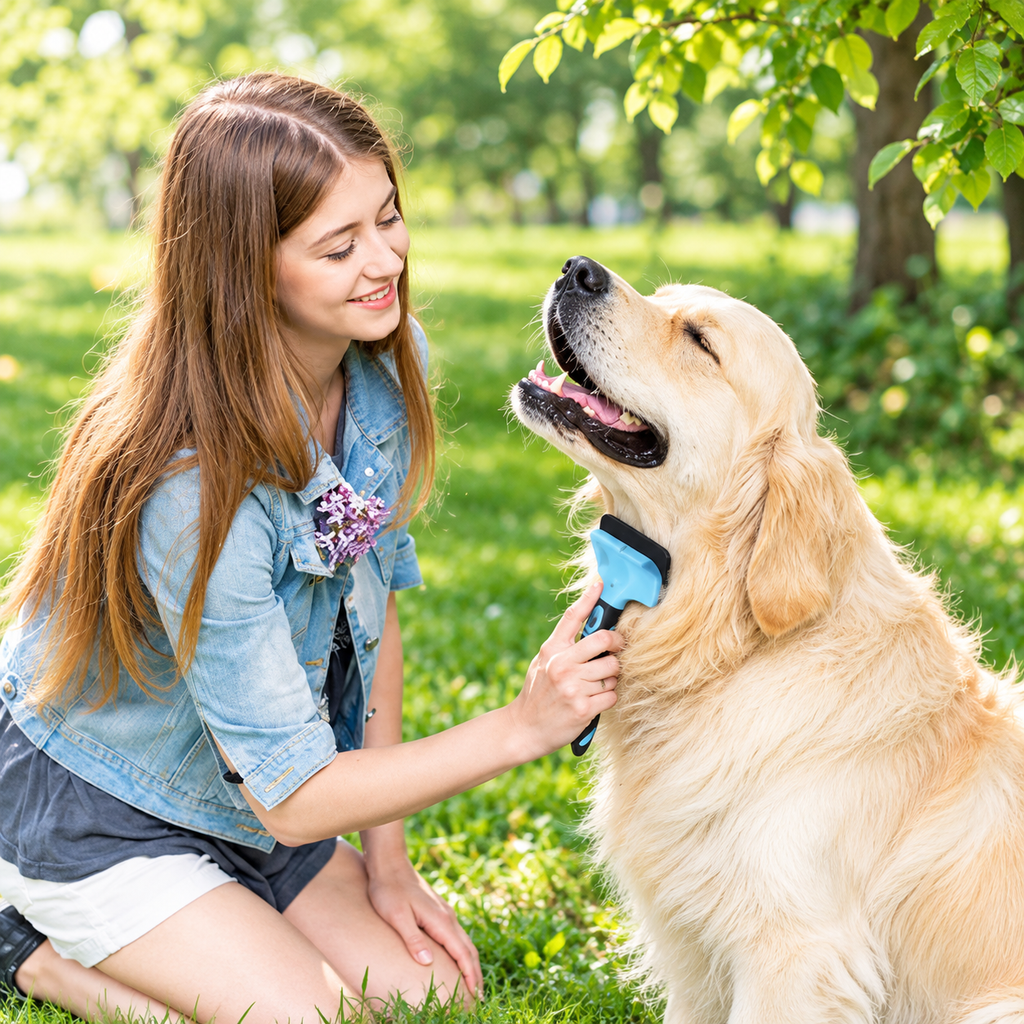 DreamNest Retractable Slicker Brush
